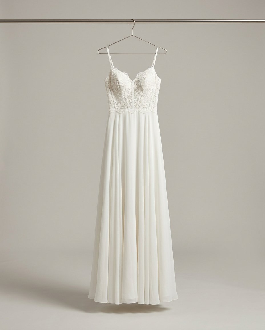 Ivory Lace Corset Gown